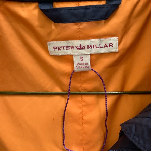 Navy women’s Peter Millar waterproof rain jacket - Picture 5 of 7